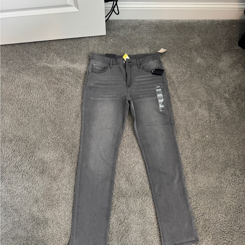 Men's Skinny Gray Jeans